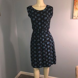 Beta Fish Dress in beautiful blues